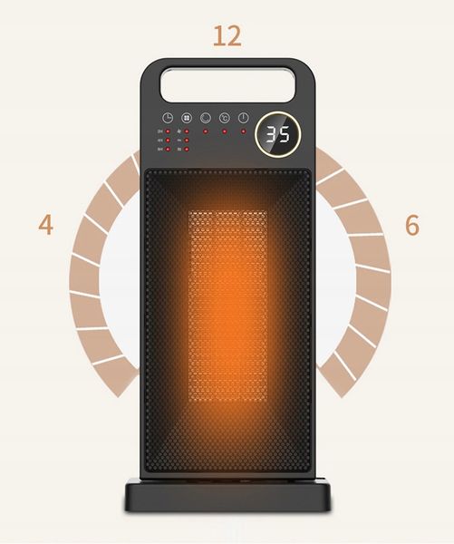 GRZEJNIK obrotowy TERMOWENTYLATOR 2000W Ceramiczny zdjęcie 8