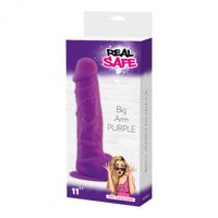 dildo fallo realistico real safe big arm purple