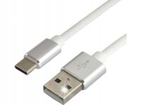 MOCNY KABEL USB-C - USB-A 1M EVERACTIVE OPLOT Szybkie ładowanie typ C QC