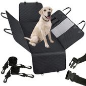 Mata do samochodu dla psa, pokrowiec na siedzenie czarny