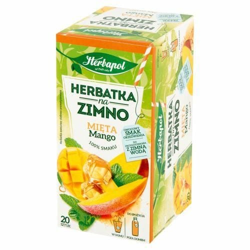 HERBAPOL Na Zimno Mięta Mango 20x1,8g zdjęcie 1