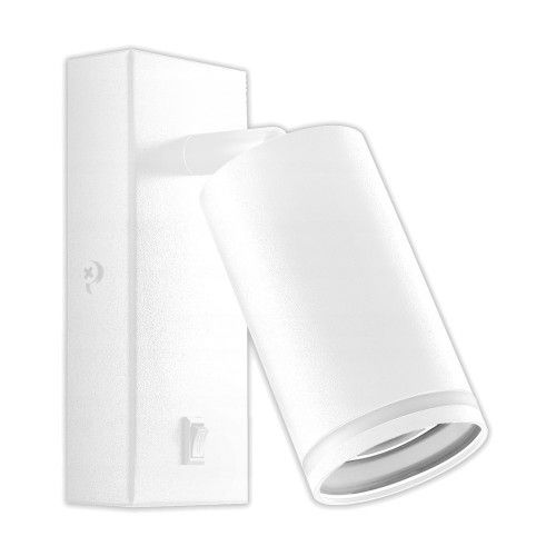 LAMPA ŚCIENNA GU10 LED KINKIET WŁĄCZNIK zdjęcie 1