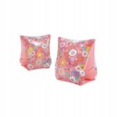 Rękawki do pływania na basen plażę Intex kwiatki 23x15cm