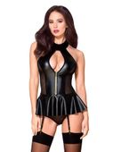 Zestaw Gorset i Figi - Obsessive 859-COR-1 S/M
