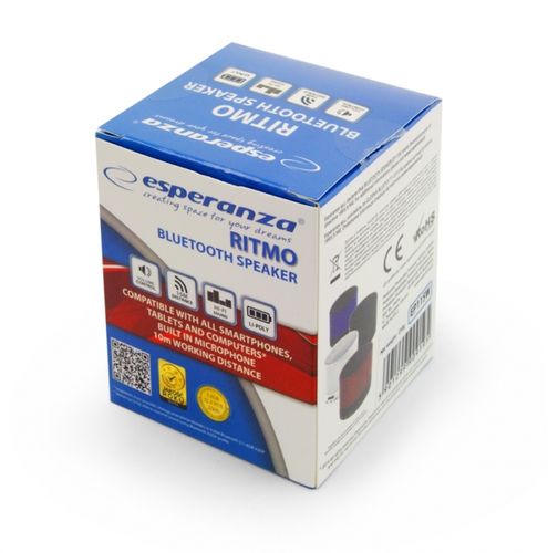 GŁOŚNIK BT FM RITMO CZARNY ESPERANZA EP115K na Arena.pl