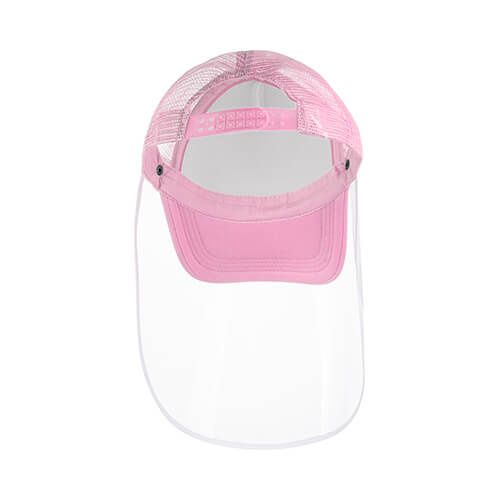 Czapka do przyłbicy do sublimacji - różowa zdjęcie 3