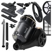 ODKURZACZ BEZWORKOWY CYKLONOWY MOCNY TURBOSZCZOTKA FILTR HEPA 15w1