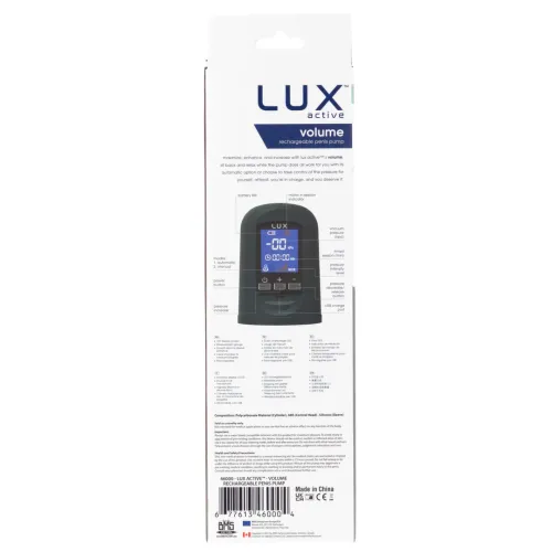 lux active volume - cyfrowa pompa powiększająca z panelem led, usb na Arena.pl