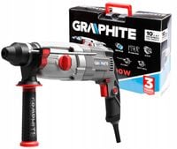 Młotowiertarka sieciowa SDS Plus 800W 28J w walizce GRAPHITE