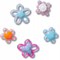 Crocs Przypinki Ozdoby Piny Charms Jibbitz Vibrant Blossom 5pc