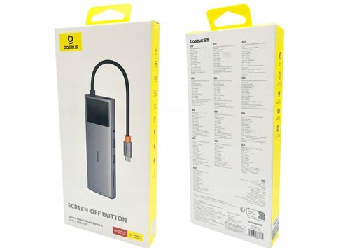 ADAPTER HUB BASEUS B00061800813-00 METAL GLEAM II 10W1 na Arena.pl