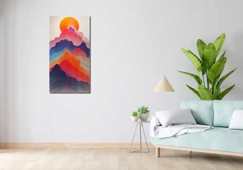 Obraz 50x100cm Gama Gór na Arena.pl