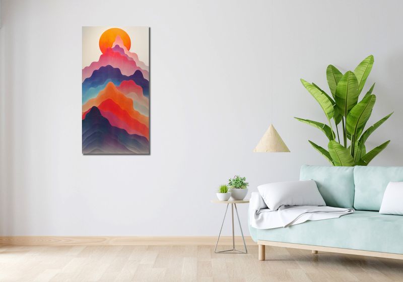 Obraz 50x100cm Gama Gór zdjęcie 2