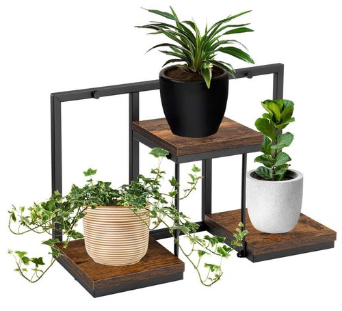 Kwietnik loftowy czarny JOSE RUSTIC postarzany dąb na Arena.pl