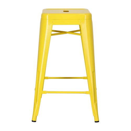 Hoker Paris 66cm żółty inspirowany Tolix na Arena.pl