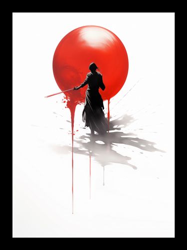 Plakat 13x18cm Samotny Samuraj na Arena.pl
