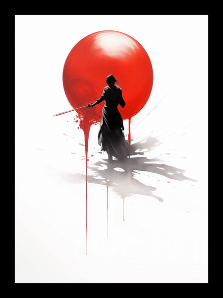 Plakat 13x18cm Samotny Samuraj zdjęcie 2