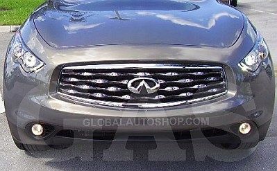 Infiniti FX Series - Chromowane Listwy Grill Chrom Atrapy Zderzaka Tuning na Arena.pl