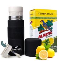 Zestaw Cytrynowa Yerba Mate Pajarito Limon + Yerbomos 3w1