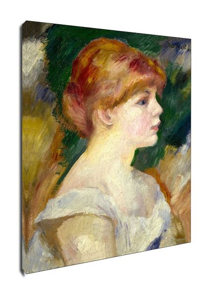 Suzanne Valadon, Auguste Renoir - obraz na płótnie 20x30 cm zdjęcie 1