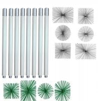 ZESTAW DO CZYSZCZENIA KOMINA OD DOŁU 8M JEDNA SZCZOTKA WYCIOR