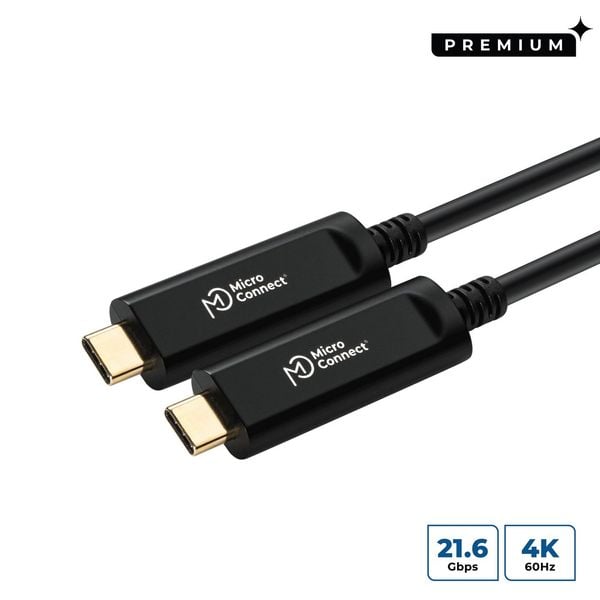 MicroConnect Premium Optic USB-C, 20m zdjęcie 1