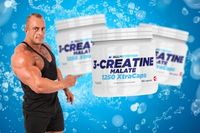 ALLNUTRITION 3-CREATINE MALATE 180 KAPS JABŁCZAN KREATYNA TCM WYTRZYMAŁOŚĆ