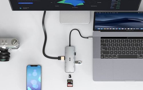 Wielofunkcyjna Stacja dokująca do dwóch monitorów z HDMI USB-C i ładowaniem na Arena.pl