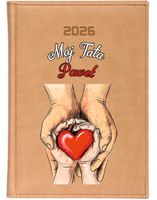 KALENDARZ A5 2026 TYGODNIOWY terminarz PREZENT DLA TATY Z IMIENIEM