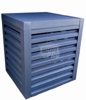 Osłona Klimatyzatora Pompy Ciepła 90x50x100 Antracyt Zabudowa GP498