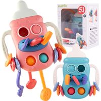 Zabawka Sensoryczna Grzechotka Butelka Montesori dla Niemowląt