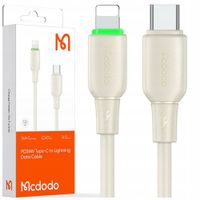 mcdodo ładowarka kabel usb-c lightning szybkiego ładowania do iphone