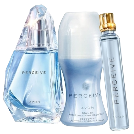 Avon Perceive Zestaw [Perfumy + Kulka + Perfumetka zdjęcie 1