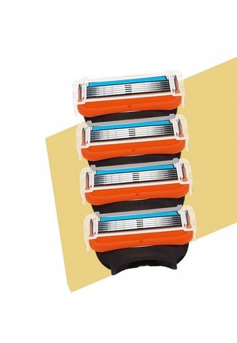 ORYGINALNE WKŁADY NOŻYKI OSTRZA WYMIENNE DO MASZYNKI GILLETTE FUSION 5 x8 na Arena.pl