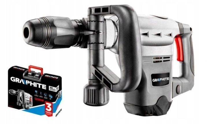 Młot wyburzeniowy 1200W 15J GRAPHITE zdjęcie 14