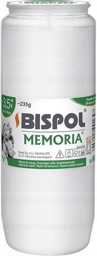 Wkłady do zniczy olejowe całoroczne 14,5 cm Bispol 3,5 dnia zgrzewka na Arena.pl