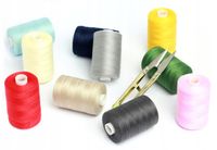 Zestaw nici do szycia 10 kolorów x1000 metrów HARD