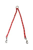 A-158 ROZDZIELACZ DO SMYCZY ŁAPKI  10mm/40cm Kolor - łapki czerwony