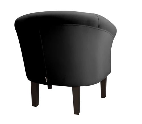 Fotel Milo nogi 20cm venge czarny MG19 na Arena.pl