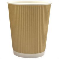 kubek pap. karbowany dyspersja wodna 250ml 25szt