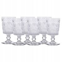 ZESTAW 6 PRZEZROCZYSTYCH KIELISZKÓW AKRYLOWYCH 320 ml