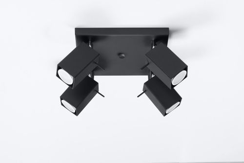 Plafon MERIDA 4 Czarny SL.0102 na Arena.pl