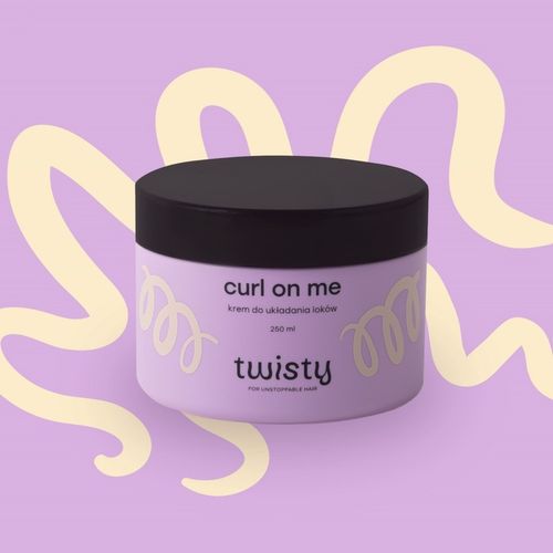 KREM do WŁOSÓW KRĘCONYCH układania loków WZMOCNIENIE WYDOBYWA SKRĘT na Arena.pl