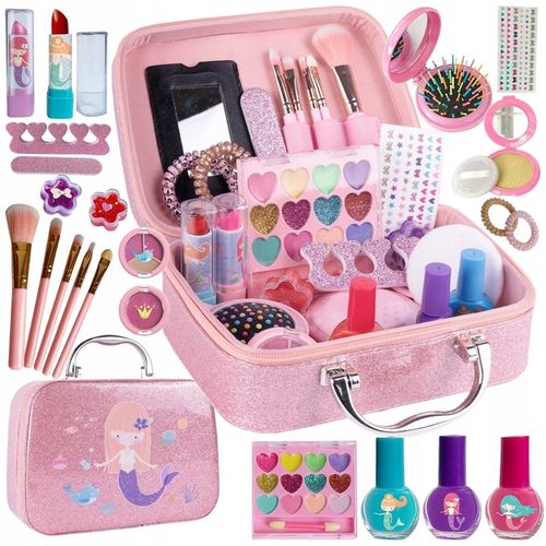 Kuferek z kosmetykami dla dzieci Zestaw kosmetyków MAKE UP MALOWIDŁA makija na Arena.pl