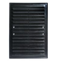 KRATKA SKOŚNA PLASTIKOWA 14*21CM CZARNA - KRA 14*21 SC