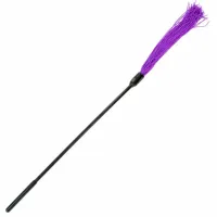 sportsheets s&m rubber tickler purple 40 cm - bat gumowy, fioletowy