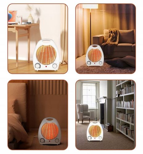 WENTYLATOR TERMOWENTYLATOR GRZEJNIK ELEKTRYCZNY FARELKA GRZEJE CHŁODZI na Arena.pl