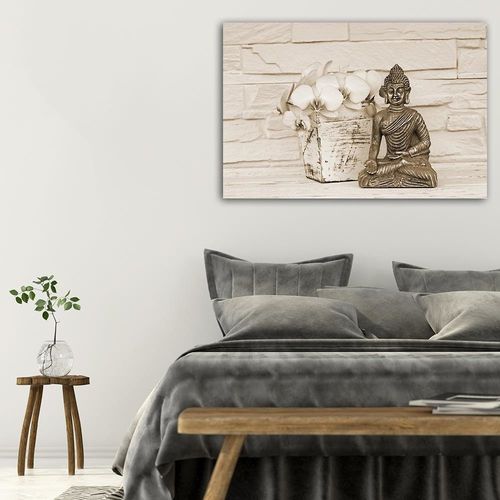 Deco Panel, Budda z kwiatkiem 4 60x40 na Arena.pl