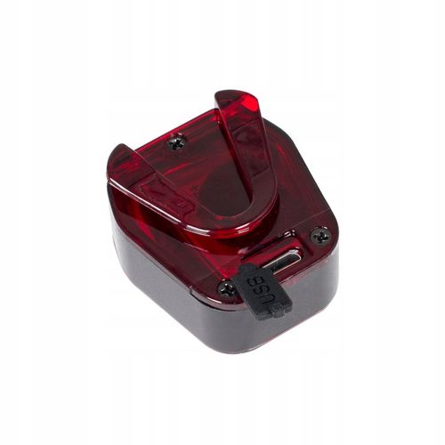 LAMPKA ROWEROWA TYLNA LED NA ROWER ŚWIATŁO CZERWONE MOCNE TYŁ AKU USB VAYOX na Arena.pl
