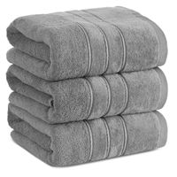 Ręcznik Sibel 04 70X140 cm stalowy bawełna frotte chłonny